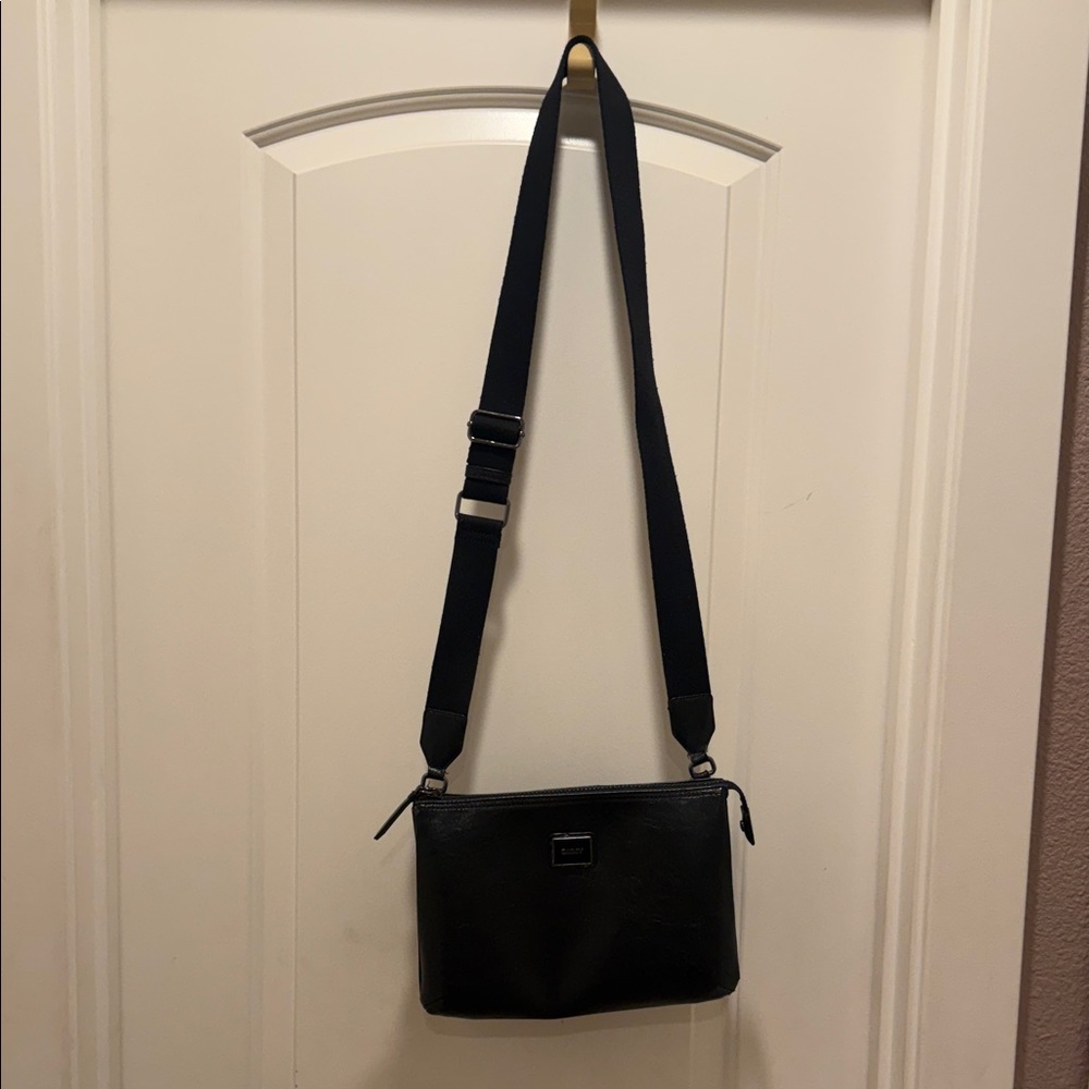 DKNY Black Crossbody Bag with Adjustable Strap